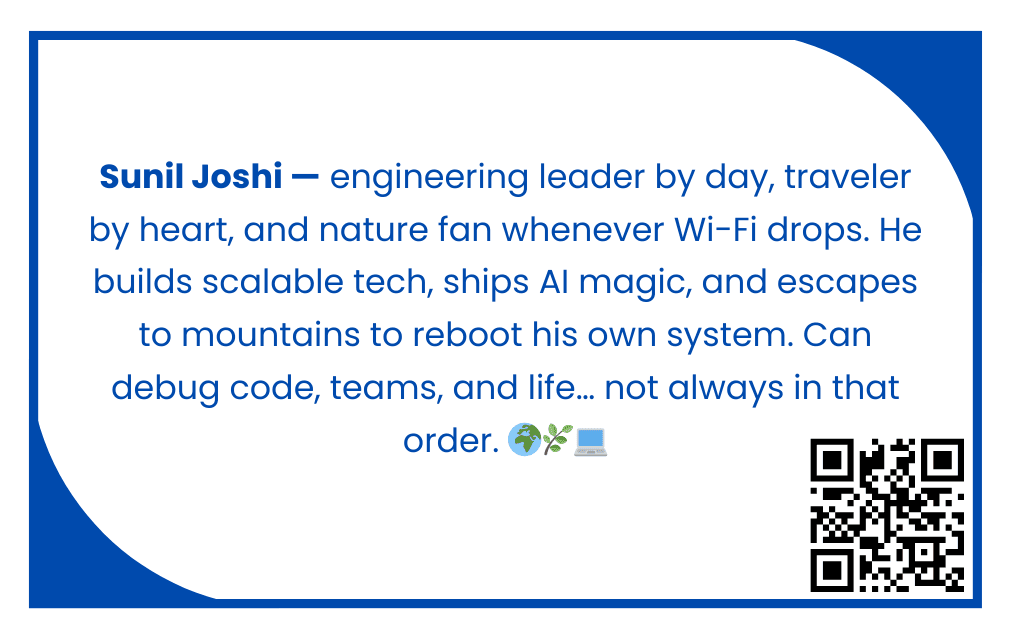 Sunil Joshi - ID Card Back